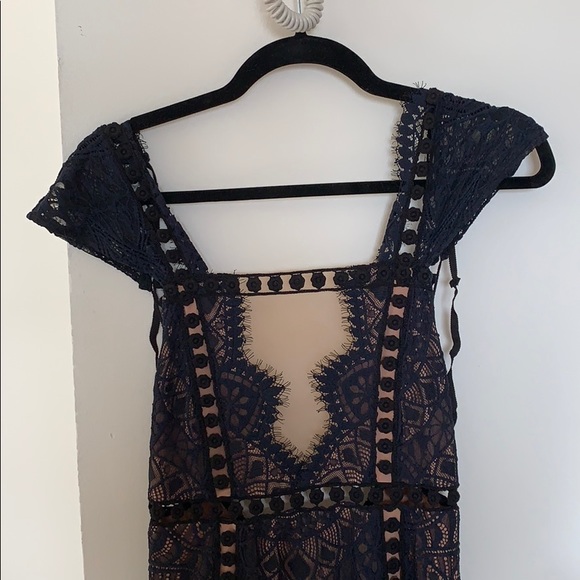 For Love and Lemons Navy Dress - Picture 3 of 5